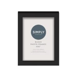 Simply Everyday 4 X 6" Block Frames 3pk - Black 7 Simply Everyday 4 X 6" Block Frames 3pk - Black -Household Product Store 278309 3pk simply everyday block frames 4x6 black 2