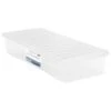 B&M Underbed Storage Box With Lid 55L - Clear