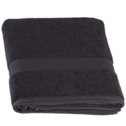B&M Signature Zero Twist Bath Sheet - Charcoal