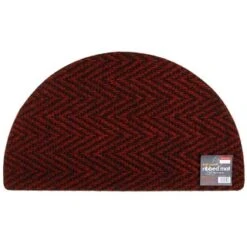 B&M Half Moon Indoor Chevron Doormat 40 X 70cm -Household Product Store 319759 Half Moon Indoor Chevron Mat 40x70cm 2