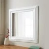 B&M Dorset Square Mirror - White -Household Product Store 320844 dorset square mirror white