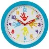 B&M Learn To Tell The Time Clock - Blue -Household Product Store 321977 learn to tell the time clock 6