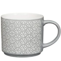 B&M Jumbo Embossed Stacking Mugs 4pk -Household Product Store 329369 Jumbo Embossed Stacking Mugs Set of 4 3