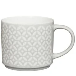 B&M Jumbo Embossed Stacking Mugs 4pk -Household Product Store 329369 Jumbo Embossed Stacking Mugs Set of 4 4