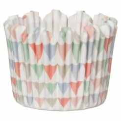 Betty Winters Paper Baking Cases 36pk - Pastel Triangles -Household Product Store 335255 36pk paper baking cases pastel triangles 4