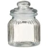B&M Decorative Glass Storage Jar 2 B&M Decorative Glass Storage Jar -Household Product Store 337374 decorative glass storage jar