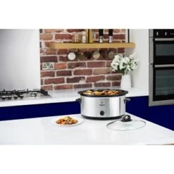 Tower 3.5L Slow Cooker - Stainless Steel 7 Tower 3.5L Slow Cooker - Stainless Steel -Household Product Store 338842 tower 6.5l slow cooker copper