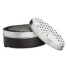 Betty Winters Grater With Lid - Black