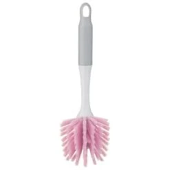 B&M Dish Brushes 2pk - Blush -Household Product Store 345628 2 printed dish brushes blush