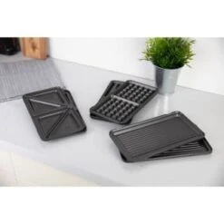 Tower 3-in-1 Deep Fill Snack Maker - Silver -Household Product Store 346395 3in1 deep fill snack maker 4