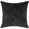 Pleated Velvet Cushion - Charcoal 1 Pleated Velvet Cushion - Charcoal -Household Product Store 348439 pleated velvet cushion charcoal