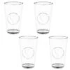 B&M Heart Glasses 4pk