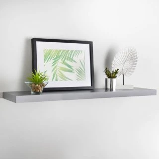Lokken Floating Shelf 100cm - Grey 2 Lokken Floating Shelf 100cm - Grey