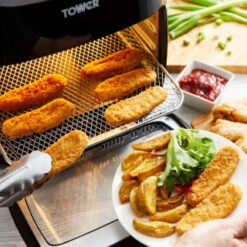 Tower 5-in-1 Air Fryer Oven 11L 30 Tower 5-in-1 Air Fryer Oven 11L -Household Product Store 357961 tower 5 in 1 air fryer oven 11l 8