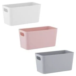 B&M Small Studio Organiser - Grey -Household Product Store 362572 362571 362574 organiser short group 1