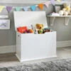 Mobel Toybox -Household Product Store 363377 mobel wooden white toy box storage with lid