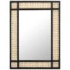 B&M Cane Border Mirror -Household Product Store 368489 cane mirror