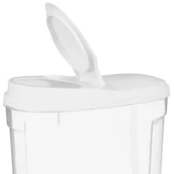 B&M Cereal Storage Container Set 2pk - White -Household Product Store 368613 cereal storage set 2 pk white 4