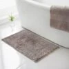 B&M Velvet Bath Mat 50 X 80cm - Nude -Household Product Store 368864 velvet bath mat nude