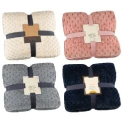 B&M Waffle Faux Fur Throw - Navy 11 B&M Waffle Faux Fur Throw - Navy -Household Product Store 372937 372948 372950 waffle faux fur throw group 1