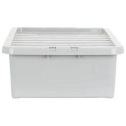 B&M Under Bed Storage Box 32L - Grey 10 B&M Under Bed Storage Box 32L - Grey -Household Product Store 377037 under bed storage box 32l grey