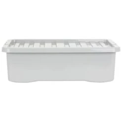 B&M Under Bed Storage Box 32L - Grey 9 B&M Under Bed Storage Box 32L - Grey -Household Product Store 377037 under bed storage box 32l grey 4