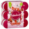 Fabulosa Tea Lights 18pk - Winter Cherries -Household Product Store 377619 18pk tea lights winter cherries 2