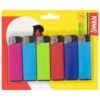Swan Lighter 6pk - Multicoloured -Household Product Store 379099 6pk swan electric lighters