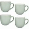 Simply Everyday Gloss Mugs 4pk - Sage -Household Product Store 380123 4pk simply everyday mugs sage 3