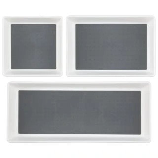 Simply Everyday Non-Slip Cutlery Tray - Grey 4 Simply Everyday Non-Slip Cutlery Tray - Grey - Image 2