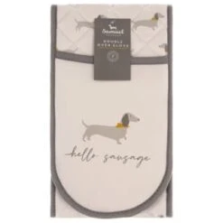 B&M Sausage Dog Double Oven Glove 6 B&M Sausage Dog Double Oven Glove -Household Product Store 380216 double oven glove hello sausage