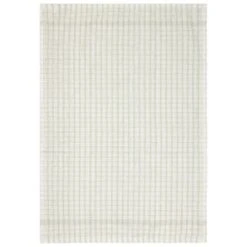 B&M Check Tea Towels - Sage 3pk -Household Product Store 380309 3pk check tea towels sage 4