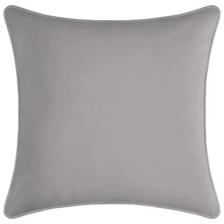Supersoft Velvet Cushion Covers 2pk - Grey 4 Supersoft Velvet Cushion Covers 2pk - Grey - Image 2