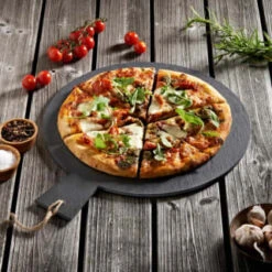 B&M Botanical Garden Slate Pizza Board -Household Product Store 380566 slate pizza board