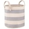 B&M Perissa Nordic Striped Basket - Blue & White -Household Product Store 381872 nordic basket