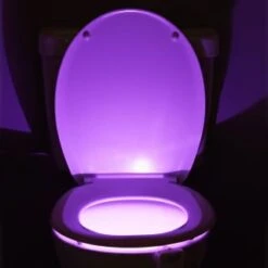 B&M Multicoloured Toilet Night Light 16 B&M Multicoloured Toilet Night Light -Household Product Store 383097 toilet night light 6
