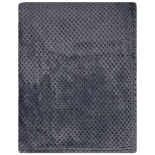 B&M Waffle Throw - Dark Slate 4 B&M Waffle Throw - Dark Slate - Image 2