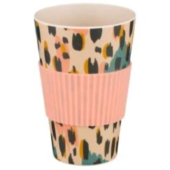 B&M Travel Coffee Cup - Animal Print -Household Product Store 383588 travel mug leopard 3