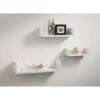 Lokken Set Of 3 Shelves - White -Household Product Store 383893 lokken set of 3 shelves white