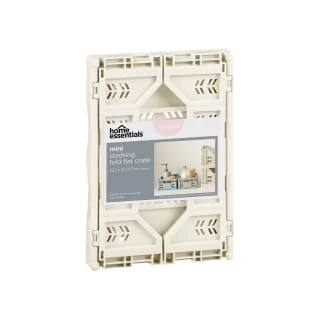 Mini Stacking Fold Flat Crate 22.2 X 15 X 8.7cm - Cream 5 Mini Stacking Fold Flat Crate 22.2 X 15 X 8.7cm - Cream - Image 3