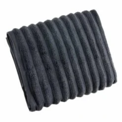 Retreat Knitted Bath Towel - Charcoal