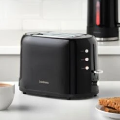 Goodmans Plastic 2 Slice Toaster - Black 7 Goodmans Plastic 2 Slice Toaster - Black -Household Product Store 386701 goodmans plastic 2 slice toaster black 3