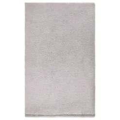 B&M Cosy At Home Silver Teddy Throw -Household Product Store 388657 teddy throw silver 2