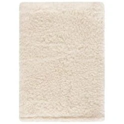 Simply Everyday Teddy Rolled Throw - Cream -Household Product Store 388689 simply teddy rolled throw cream 4