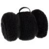 Simply Everyday Teddy Rolled Throw - Black -Household Product Store 388692 simply teddy rolled throw black