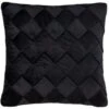 B&M Rubin Black Velvet Basket Weave Cushion 2 B&M Rubin Black Velvet Basket Weave Cushion -Household Product Store 388798 black rubin velvet basket weave cushion
