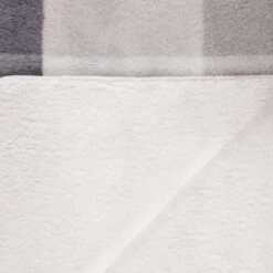 B&M Highland Mono Check Sherpa Doublesided Throw 9 B&M Highland Mono Check Sherpa Doublesided Throw -Household Product Store 388811 highland check sherpa throw 3