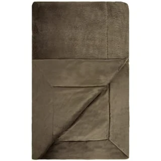 B&M Aspen Faux Fur Throw - Sage 6 B&M Aspen Faux Fur Throw - Sage - Image 4
