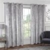 B&M Versailles Silver Crushed Velvet Fully Lined Curtains 90 X 90" 2 B&M Versailles Silver Crushed Velvet Fully Lined Curtains 90 X 90" -Household Product Store 388928 versailles silver crushed velvet curtains 1