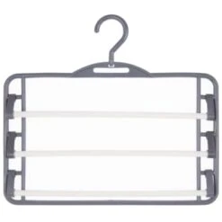 B&M Swivel Hook Trouser Hangers 2pk -Household Product Store 389260 home organisation co 2pk trouser hangers 3